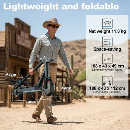 Monopattino Elettrico per Adulti TODIMART K3, Motore 350W, Batteria 36V 7.8Ah, Autonomia 35KM, Pieghevole, Controllo APP, Display LED, Pneumatici a Nido d'Ape, Cruise Control, E-Scooter per Pendolari Urbani