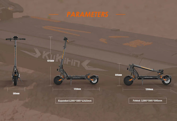 Scooter elettrico KuKirin G2 Master (versione 2025, motore 1000 W*2, batteria 52 V 20,8 Ah, pneumatici da 10 pollici, velocità massima 60 km/h, portata 70 km