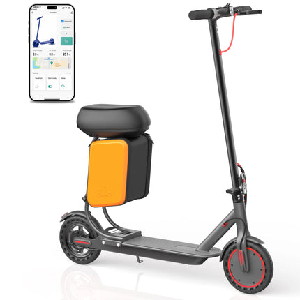 Monopattino Elettrico 350W con Pneumatici Solidi Antiscivolo da 8,5 Pollici, Velocità Massima 30 km/h, Autonomia Fino a 32 km, Pieghevole e Portatile, Ideale per Adolescenti e Pendolari Urbani - Disponibile in Magazzino UE