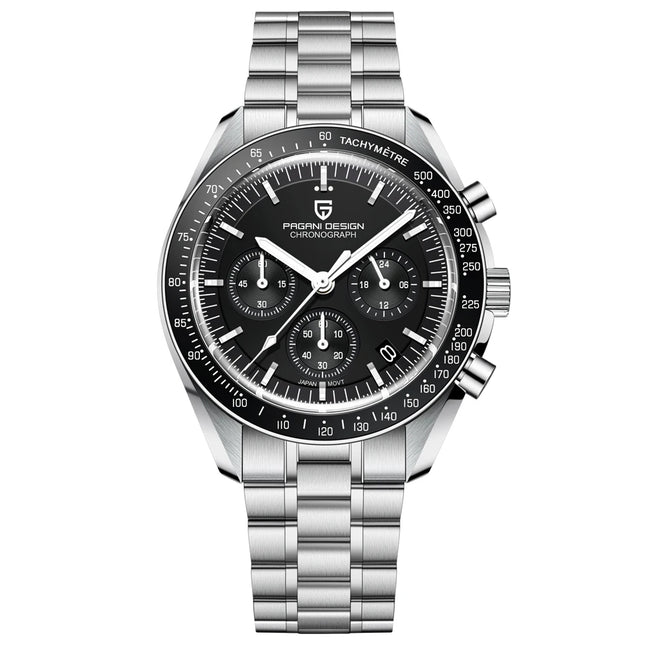 PAGANI DESIGN Nuovo PD1701 Orologio da Uomo di Lusso al Quarzo Cronografo Sportivo con Vetro Zaffiro Impermeabile Spedizione Locale
