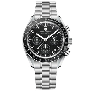 PAGANI DESIGN Nuovo PD1701 Orologio da Uomo di Lusso al Quarzo Cronografo Sportivo con Vetro Zaffiro Impermeabile Spedizione Locale