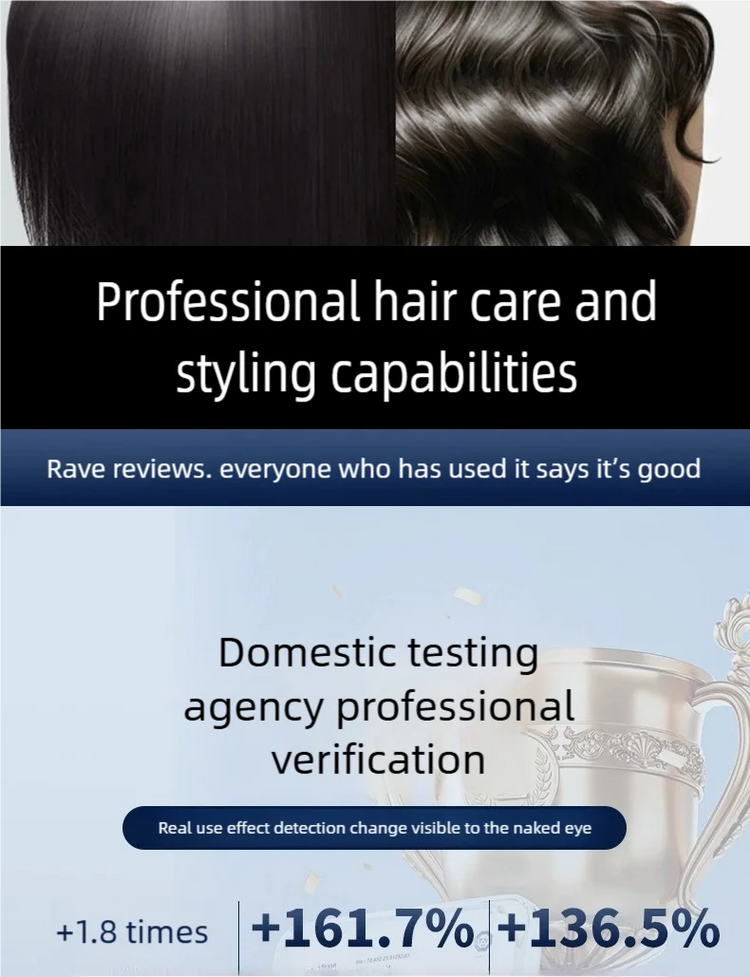 SenCiciMen 6 in 1 Professional Hot Air Styler Negative Ion Multi Hair Styler Set for Auto Curling Hair Styling Tools For Fast Drying, Curling, Volumizing &  Smooth Best Gift for Women