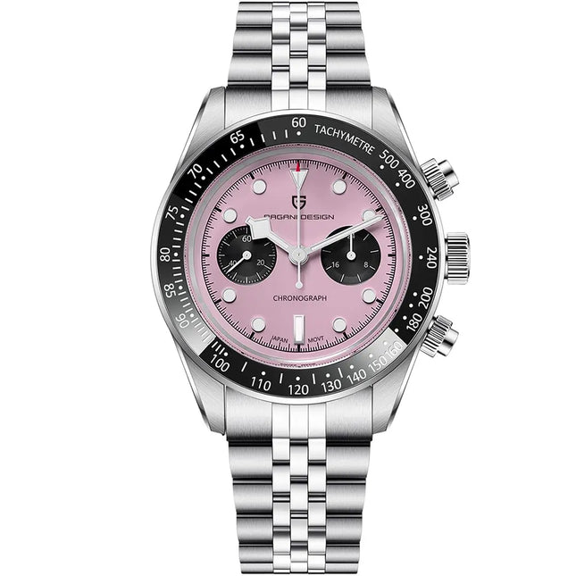 Nuovo Orologio da Uomo PAGANI DESIGN Panda 2026, Marca di Lusso, Orologio al Quarzo, Cronografo Sportivo, Ghiera in Ceramica, Vetro Zaffiro AR, Luminoso, Impermeabile, in Acciaio Inossidabile
