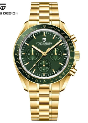 Nuovo Orologio da Uomo PAGANI DESIGN V6 Moon 2026, Orologio al Quarzo di Lusso, Cronografo Sportivo VK63, Vetro Zaffiro AR, Impermeabile, Luminoso, Regalo
