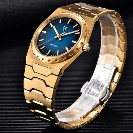 PAGANI DESIGN 2026 Nuovo Orologio al Quarzo Sottile da Uomo 7MM VJ21 37MM Zaffiro Acciaio Inossidabile Impermeabile 10Bar Luminoso C3 Reloj Hombre