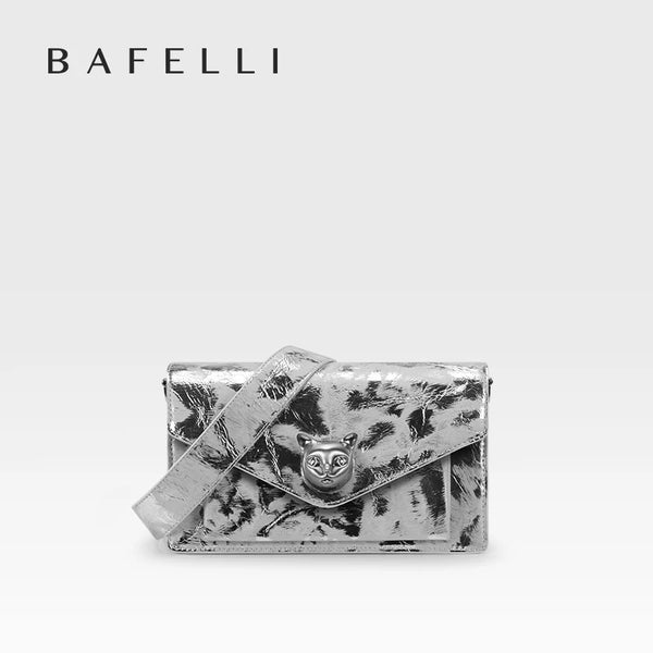 BAFELLI 2025 BORSA DA DONNA MODA TENDENZA MARCA DI LUSSO CON FLAP IN PELLE BORETTO CAT NUOVO STILE ORIGINALE DESIGNER BORSE
