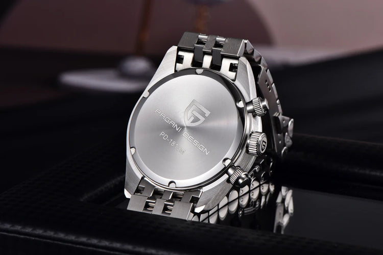 Nuovo Orologio da Uomo PAGANI DESIGN Panda 2026, Marca di Lusso, Orologio al Quarzo, Cronografo Sportivo, Ghiera in Ceramica, Vetro Zaffiro AR, Luminoso, Impermeabile, in Acciaio Inossidabile