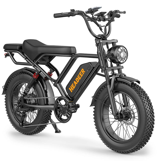 BK20 48V20Ah Electric Bicycle with Lithium Cells, 1500W Motor Mountain Electric Vehicle, Adult Electric Vehicle for Daily Commuting, Outdoor and Off-road Electric Vehicle