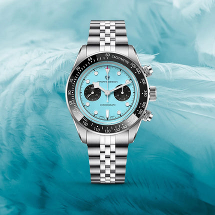 Nuovo orologio da uomo PAGANI Retro DESIGN, orologio al quarzo di lusso, cronografo di velocità, vetro zaffiro, luminoso, resistente all'acqua, regalo per uomo
