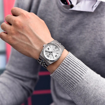 Nuovo Orologio da Uomo PAGANI DESIGN 2026, Orologio Automatico di Lusso, Meccanico, con Vetro Zaffiro AR, Luminoso, Durevole, in Acciaio Inossidabile