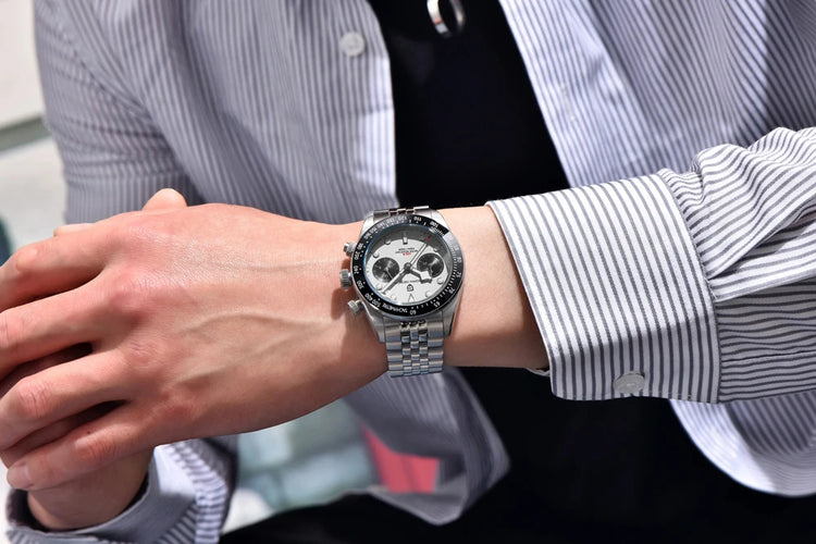 Nuovo Orologio da Uomo PAGANI DESIGN Panda 2026, Marca di Lusso, Orologio al Quarzo, Cronografo Sportivo, Ghiera in Ceramica, Vetro Zaffiro AR, Luminoso, Impermeabile, in Acciaio Inossidabile