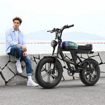 Bicicletta elettrica da fuoristrada con motore brushless da 1800W, mountain bike, snowbike, completamente adatta per la guida su tutti i tipi di strada, bicicletta elettrica per adulti