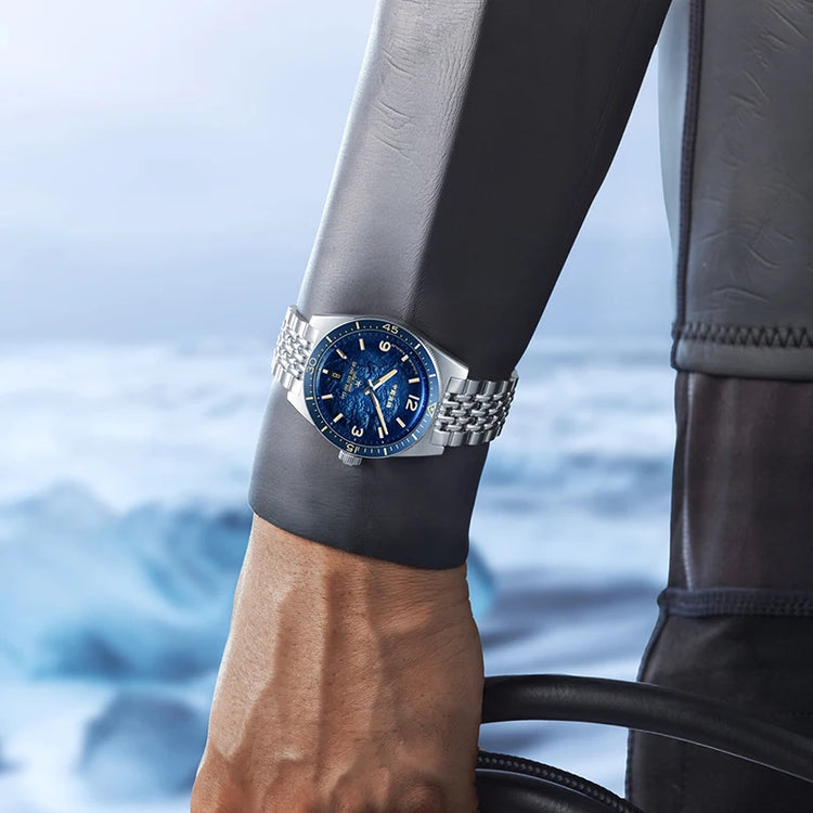 Seagull Men‘s Luxury Mechanical Watch Luminous Waterproof Multi Function Sapphire Mirror Antarctica Expedition 816.37.1064A NEW