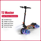 RUITOO T2 Master 2400W Scooter elettrico 52V Batteria Doppio motore Scooter elettrico fuoristrada 57KM/H 65KM Gamma di viaggio veloce Scooter