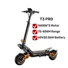 RUITOO T3MAX 3200W Electric Scooter 85KM Range 60V20.8AH Ultra-Long Capacity Battery 10.5 Inch Smart Electric Scooter