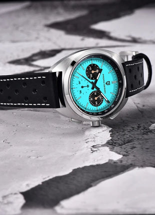 Orologio da Uomo Retrò PAGANI DESIGN 2026 Nuova Collezione, Cronografo al Quarzo, Vetro Zaffiro Giapponese VK63, Spedizione Locale