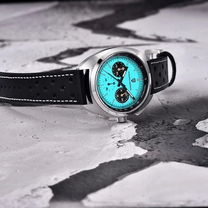 Orologio da Uomo Retrò PAGANI DESIGN 2026 Nuova Collezione, Cronografo al Quarzo, Vetro Zaffiro Giapponese VK63, Spedizione Locale