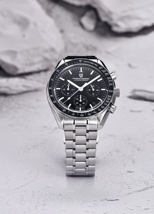 PAGANI DESIGN V5 PD1701 Orologi lunari Orologio al quarzo di lusso per uomo Cronografo sportivo con vetro zaffiro AR 100M impermeabile 2025