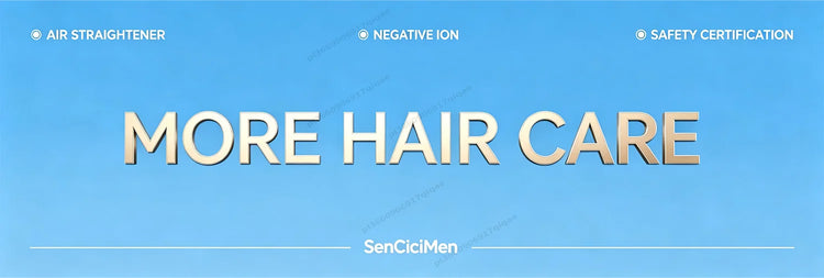 SenCiciMen 2 in 1 Air Straightener & Hair Dryer Negative Ion Flat Iron For Lock in Moisture & Shine Hot Styling Tools Salon-Quality Results For Women Gift
