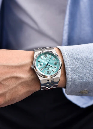 PAGANI DESIGN Nuovo orologio da uomo, orologio automatico di lusso da uomo, orologio meccanico, orologio con protezione AR, zaffiro brillante, spedizione locale