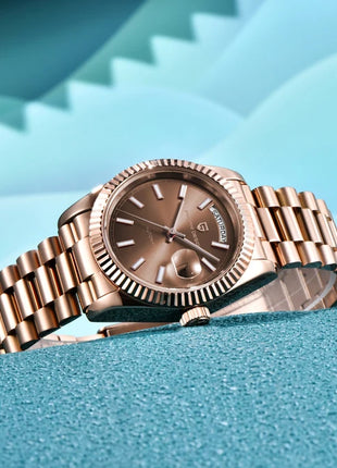 Nuovo orologio da uomo add36 PAGANI DESIGN, orologio automatico di lusso per uomo, orologio meccanico da lavoro, vetro zaffiro AR, impermeabile fino a 10 bar, spedizione locale.