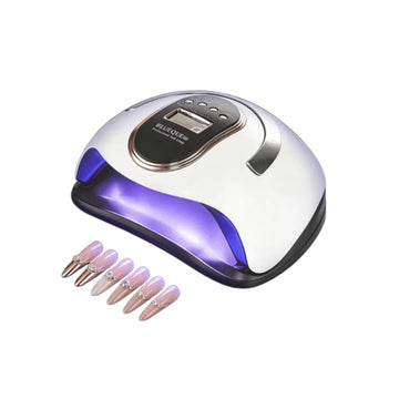 81 LED UV Nail Lamp Quick Dry Gel Nail Polish Curing Light, Professional Powerful Nail Dryer Machine for Home Salon Manicure Pedicure Nail Art Tool