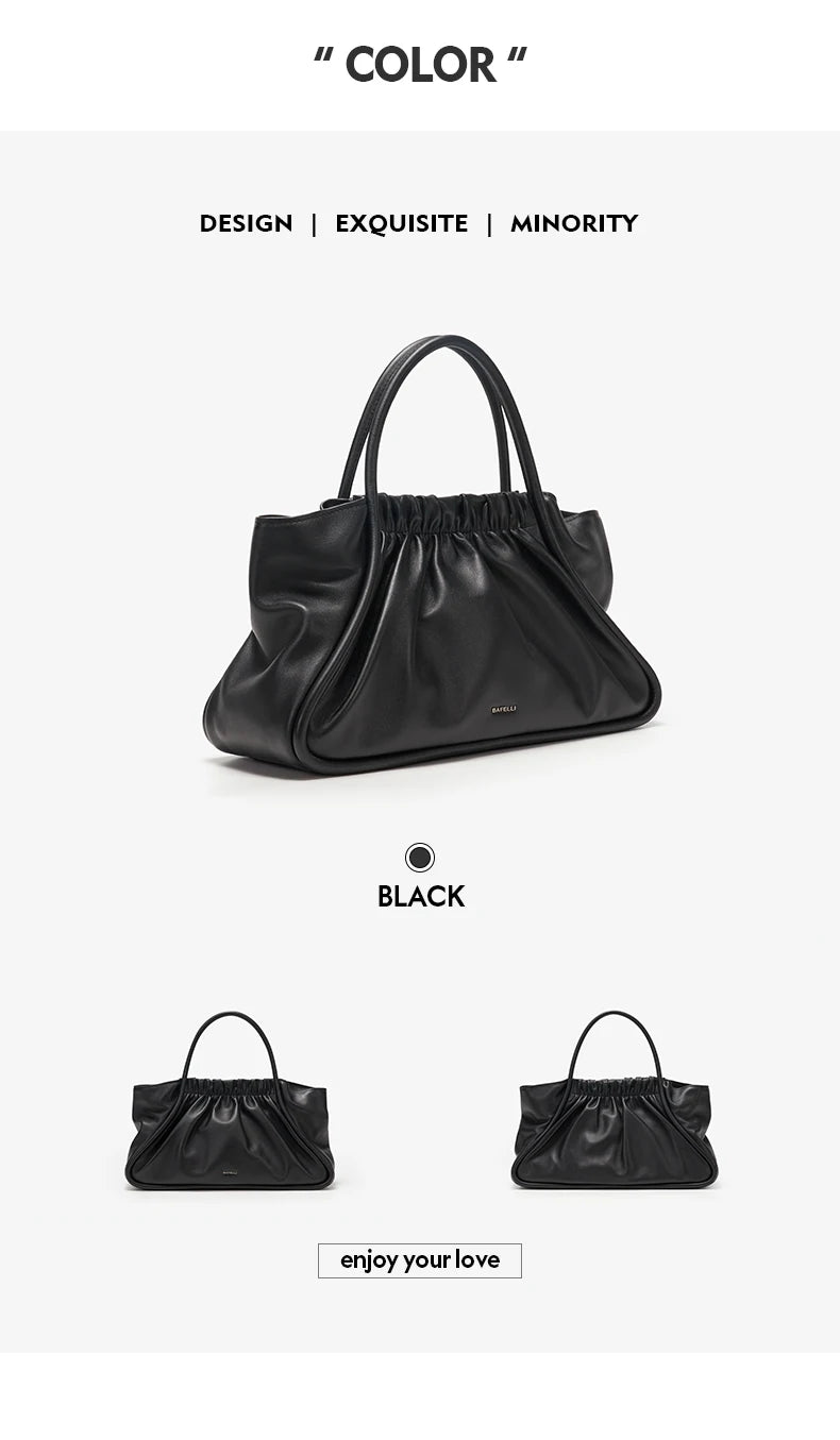 BAFELLI 2025 NUOVA borsa da DONNA STILE borsa in vera pelle marchio di lusso DESIGNER borse a spalla qualità TOTE ORIGINALE