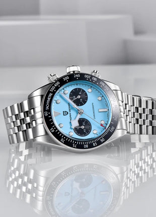 Nuovo PAGANI DESIGN 2026 Orologio da Uomo Panda, Orologio al Quarzo di Lusso, Cronografo con Quadrante in Zaffiro, Luminoso, Acciaio Inossidabile 316L, Spedizione Locale