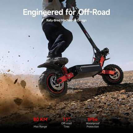 SUNNIGOO X7/X7PRO Scooter elettrico a doppio motore 3600W 48V Forte potente 65 km/h Escooter Scooter pieghevole fuoristrada da 11 pollici