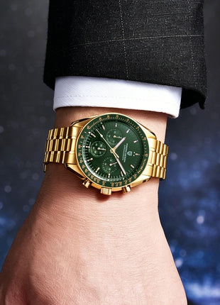 Nuovo Orologio da Uomo PAGANI DESIGN V6 Moon 2026, Orologio al Quarzo di Lusso, Cronografo Sportivo VK63, Vetro Zaffiro AR, Impermeabile, Luminoso, Regalo