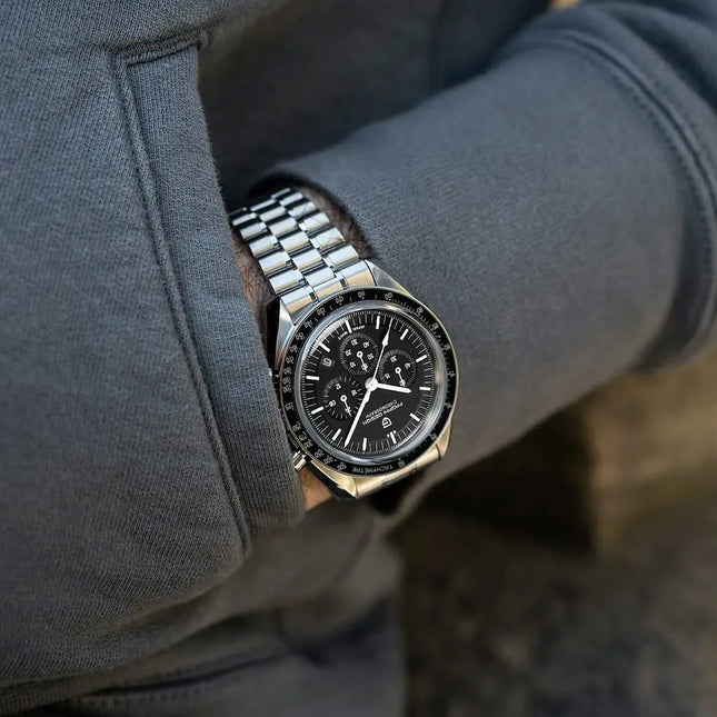 New PAGANI DESIGN 2026 Men's Chronograph Watch, Luxury Quartz Watch for Men with AR Sapphire Glass, Waterproof, Local Shipping