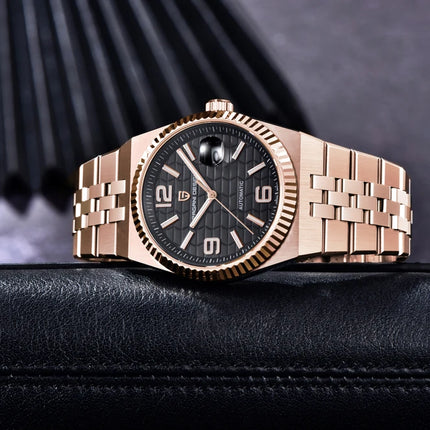 Nuovo Orologio da Uomo PAGANI DESIGN 2026, Orologio Automatico di Lusso, Meccanico, con Vetro Zaffiro AR, Luminoso, Durevole, in Acciaio Inossidabile