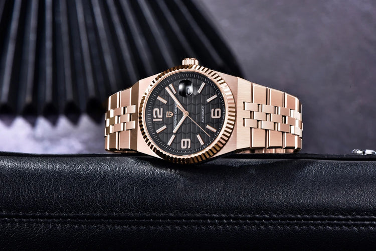 Nuovo Orologio da Uomo PAGANI DESIGN 2026, Orologio Automatico di Lusso, Meccanico, con Vetro Zaffiro AR, Luminoso, Durevole, in Acciaio Inossidabile