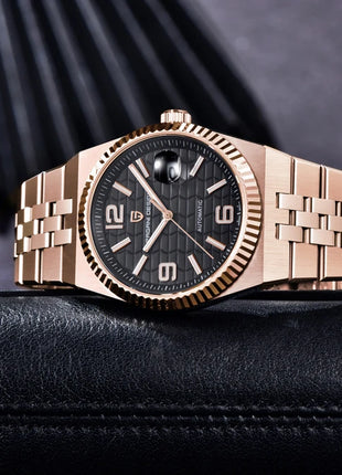 Nuovo Orologio Automatico di Lusso PAGANI DESIGN 2026 per Uomo, Movimento Meccanico 8215, Luminoso con Vetro Zaffiro AR Protettivo, Chiusura in Acciaio Inossidabile