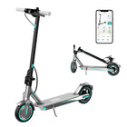 HiQiS V8 E-Scooter 350W Motore 36V 10.5Ah 30KMH Velocità 30KM Lungo Raggio 8.5 pollici A Nido D'ape Pneumatico Pieghevole Scooter Elettrico Per Adulti