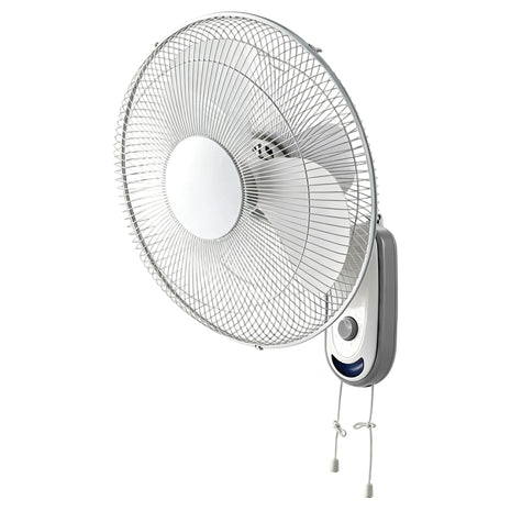 Ventilatore da parete, ventilatore da parete bianco ad alto flusso, ventilatore regolabile a 3 velocità per casa, ufficio e garage