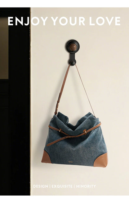 Borsa tote sportiva da donna 2025 - Borsa a tracolla morbida struttura con scomparto espandibile, grande capacità per palestra e viaggi