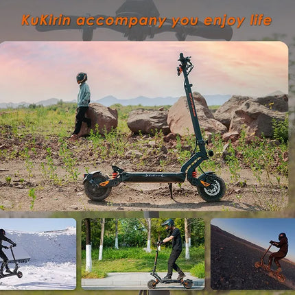 Scooter elettrico KuKirin G2 Master (versione 2025, motore 1000 W*2, batteria 52 V 20,8 Ah, pneumatici da 10 pollici, velocità massima 60 km/h, portata 70 km