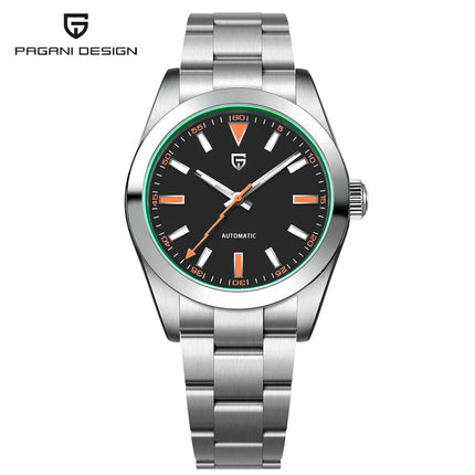 Nuovo Orologio da Uomo PAGANI DESIGN 2026, Orologio Automatico di Lusso per Uomo, Movimento Meccanico 8215, Regalo per Uomo, Vetro Zaffiro AR, Impermeabile, Luminoso, in Acciaio Inossidabile