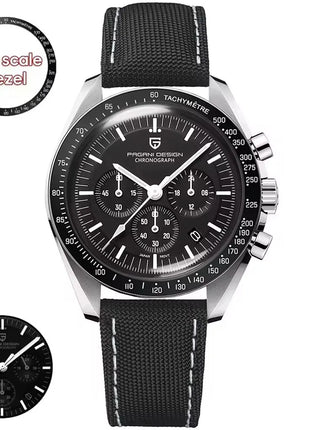 Nuovo Orologio da Uomo PAGANI DESIGN V6 Moon 2026, Orologio al Quarzo di Lusso, Cronografo Sportivo VK63, Vetro Zaffiro AR, Impermeabile, Luminoso, Regalo