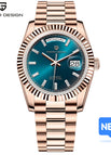 Rose Gold Blue
