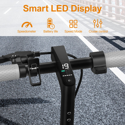 2026 Aggiorna AOVOPRO TX01 Smart APP Scooter elettrico 350W/500W Motore potente 36V25-45KM Gamma Adulti EScooter con doppio freno