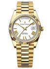 Gold White