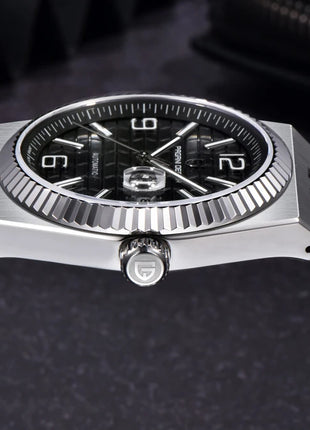 PAGANI DESIGN Nuovo orologio da uomo, orologio automatico di lusso da uomo, orologio meccanico, orologio con protezione AR, zaffiro brillante, spedizione locale