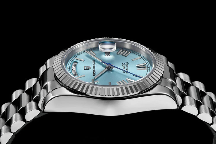 Nuovo orologio da uomo DESIGN PAGANI, orologio automatico di lusso per uomo, orologio meccanico da uomo, vetro zaffiro AR con data, consegna locale UE
