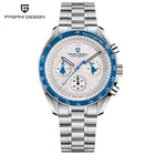 Orologi da uomo PAGANI DESIGN Moon, orologi da polso al quarzo di lusso di alta gamma, cronografo sportivo, orologio da uomo con specchio in vetro zaffiro AR, impermeabile, leggero, vetro in ceramica, regalo alla moda per uom