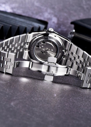 Nuovo Orologio Automatico di Lusso PAGANI DESIGN 2026 per Uomo, Movimento Meccanico 8215, Luminoso con Vetro Zaffiro AR Protettivo, Chiusura in Acciaio Inossidabile