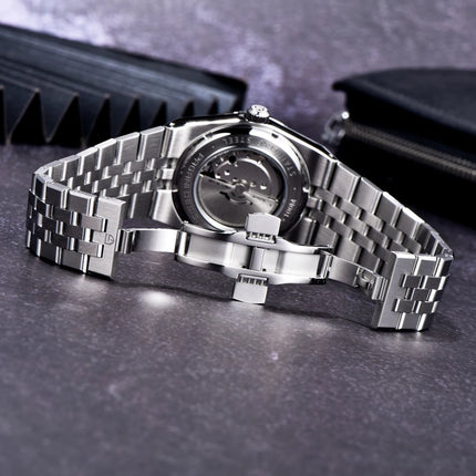 Nuovo Orologio Automatico di Lusso PAGANI DESIGN 2026 per Uomo, Movimento Meccanico 8215, Luminoso con Vetro Zaffiro AR Protettivo, Chiusura in Acciaio Inossidabile