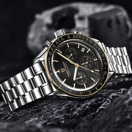 PAGANI DESIGN Nuovo PD1701 Orologio da Uomo di Lusso al Quarzo Cronografo Sportivo con Vetro Zaffiro Impermeabile Spedizione Locale