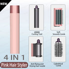 SenCiciMen 6 in 1 Professional Hot Air Styler Negative Ion Multi Hair Styler Set for Auto Curling Hair Styling Tools For Fast Drying, Curling, Volumizing &  Smooth Best Gift for Women